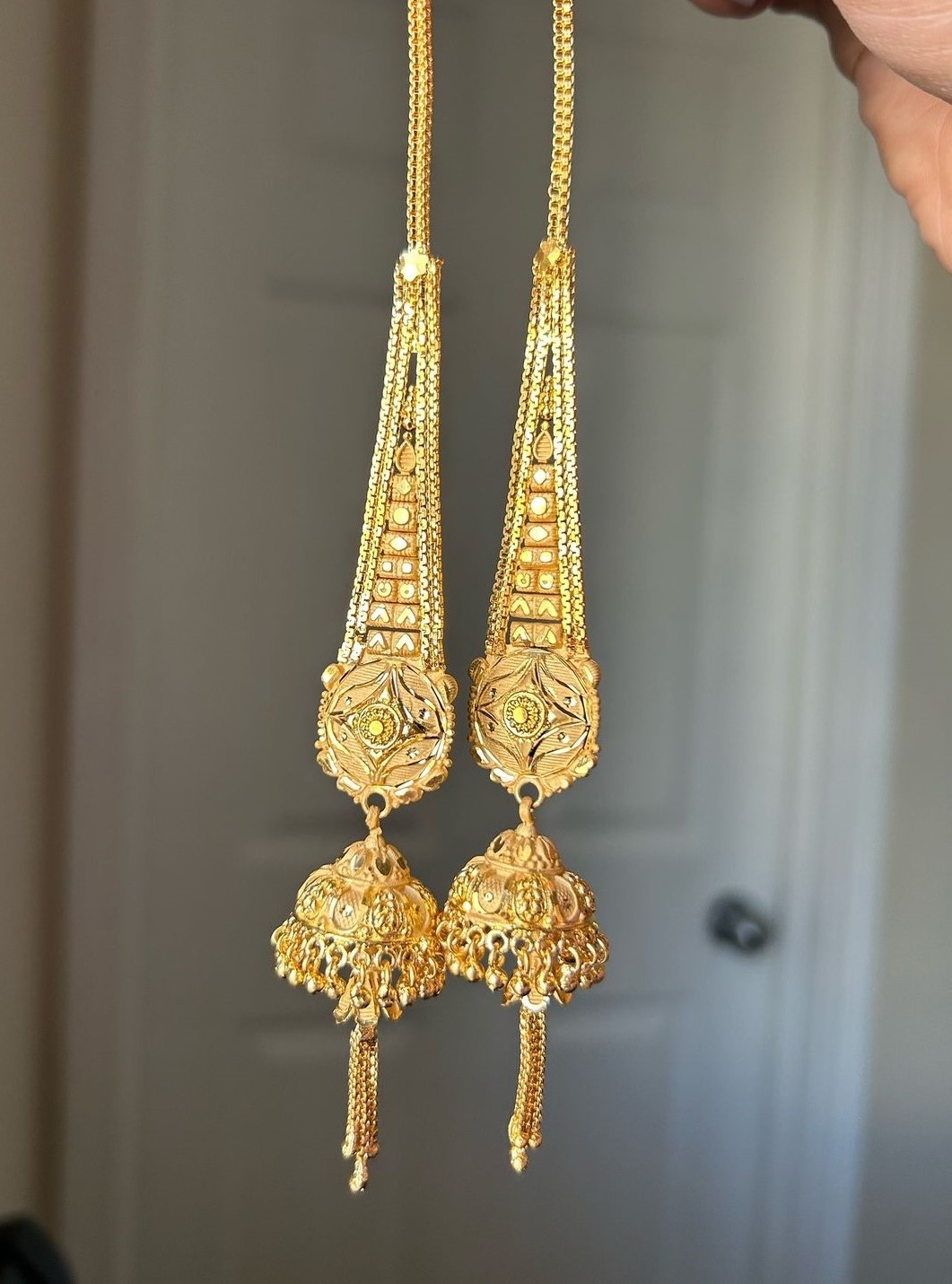 Gold Ear Chain Designs