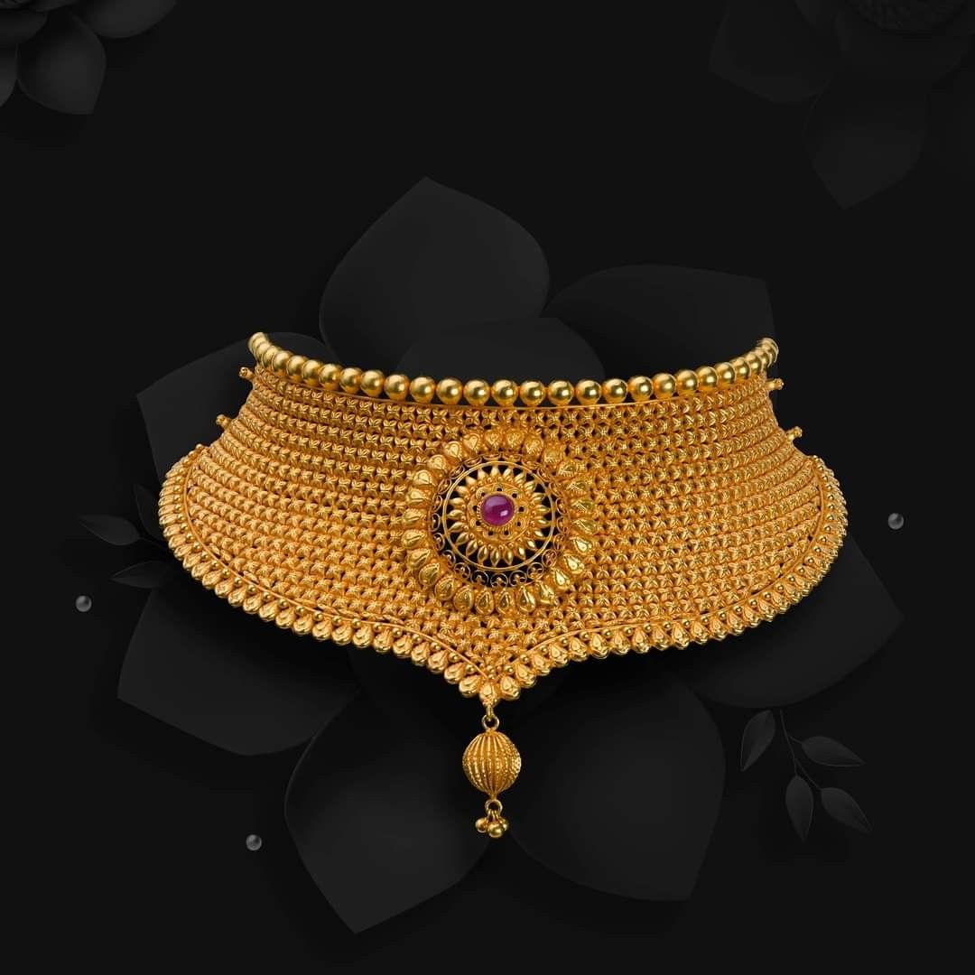 Gold Choker Designs